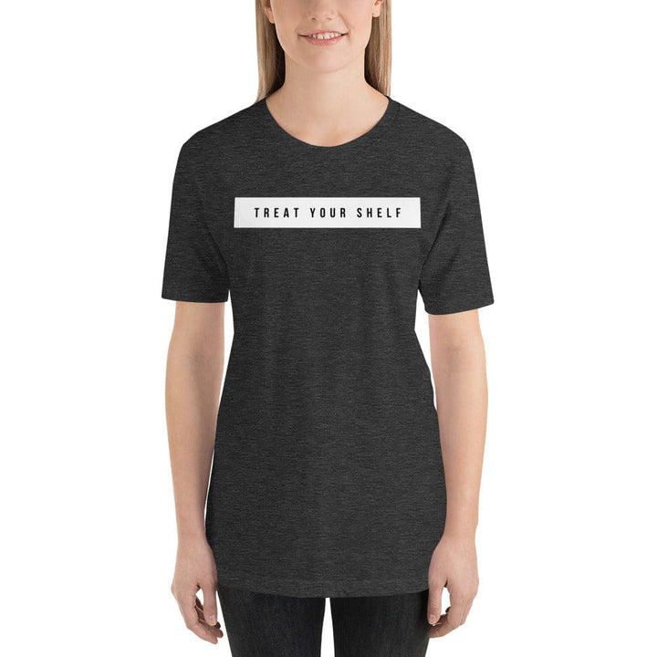 Evie Mitchell Dark Grey Heather / XS Treat Your Shelf - T-Shirt