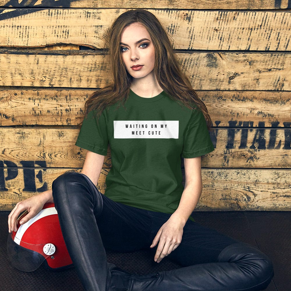 Evie Mitchell Forest / S Waiting on my Meet Cute - T-Shirt
