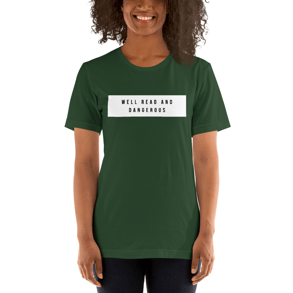 Evie Mitchell Forest / S Well Read and Dangerous - T-Shirt